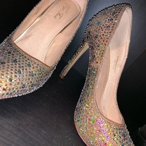 Rhinestone Heels